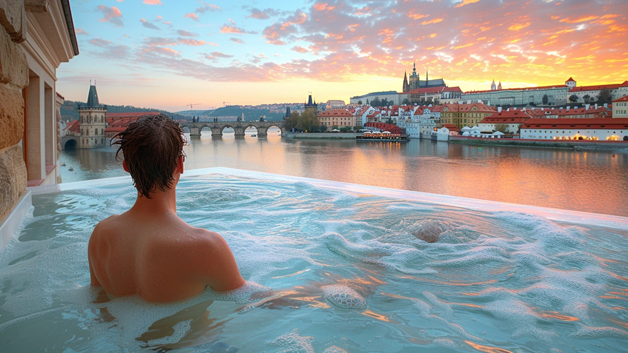 How did sensual massage in Prague become a trend?