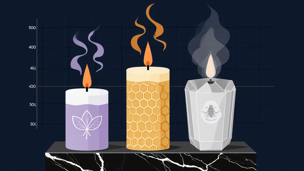 Wax Types & Burn Characteristics